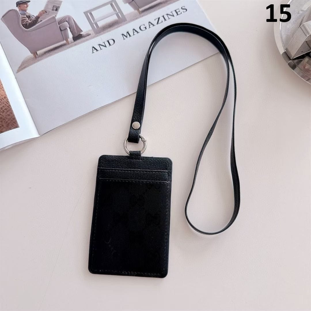 Tunde Store Gucci & Louis Vuitton ID Card Holder with Lanyard