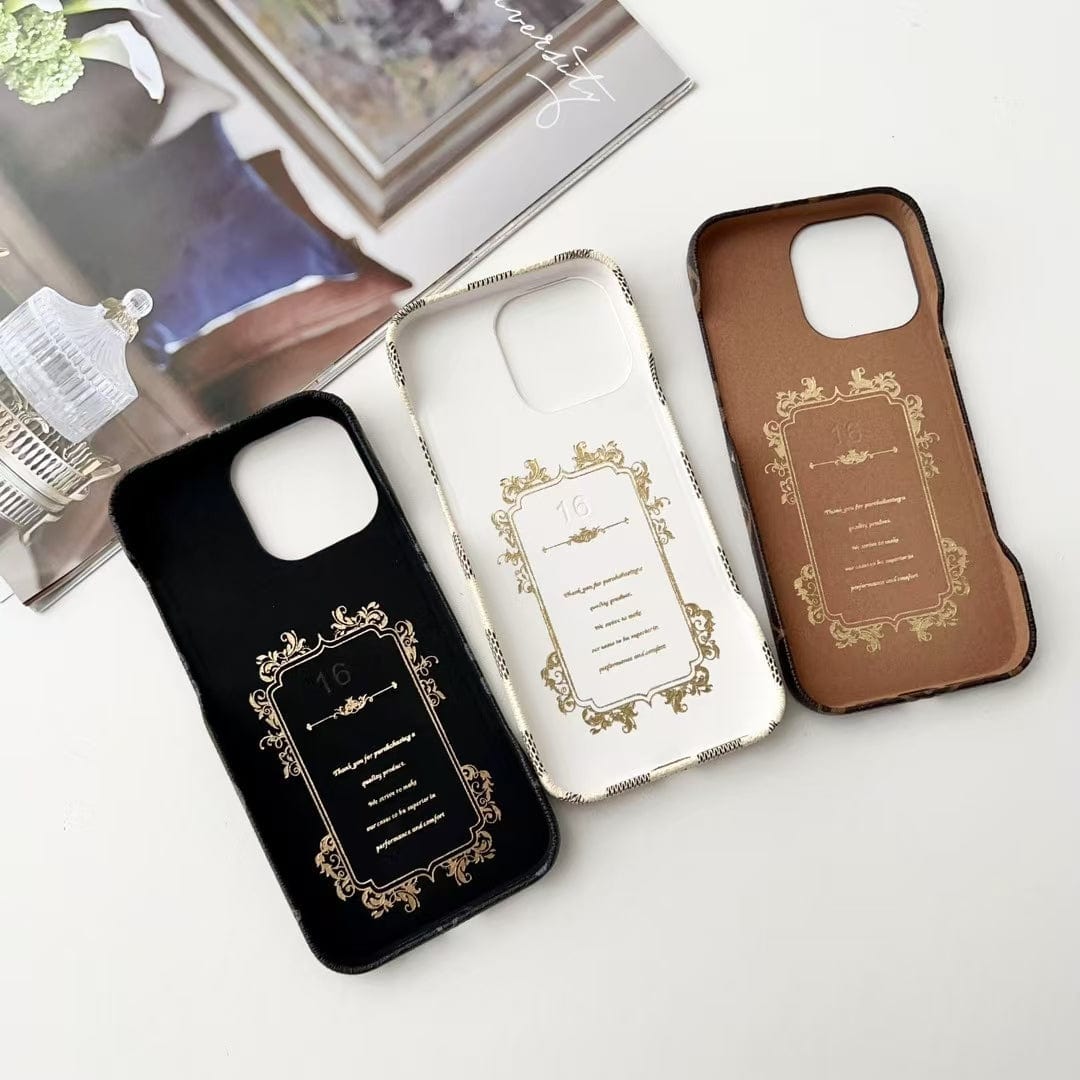 Tunde Store Gucci & Louis Vuitton Monogram Cardholder iPhone Case