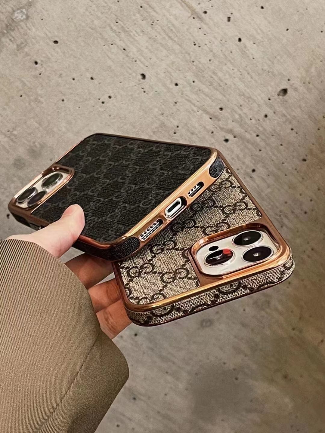 Tunde Store Gucci Ophidia iPhone 15 Case with Credit Card Pouch