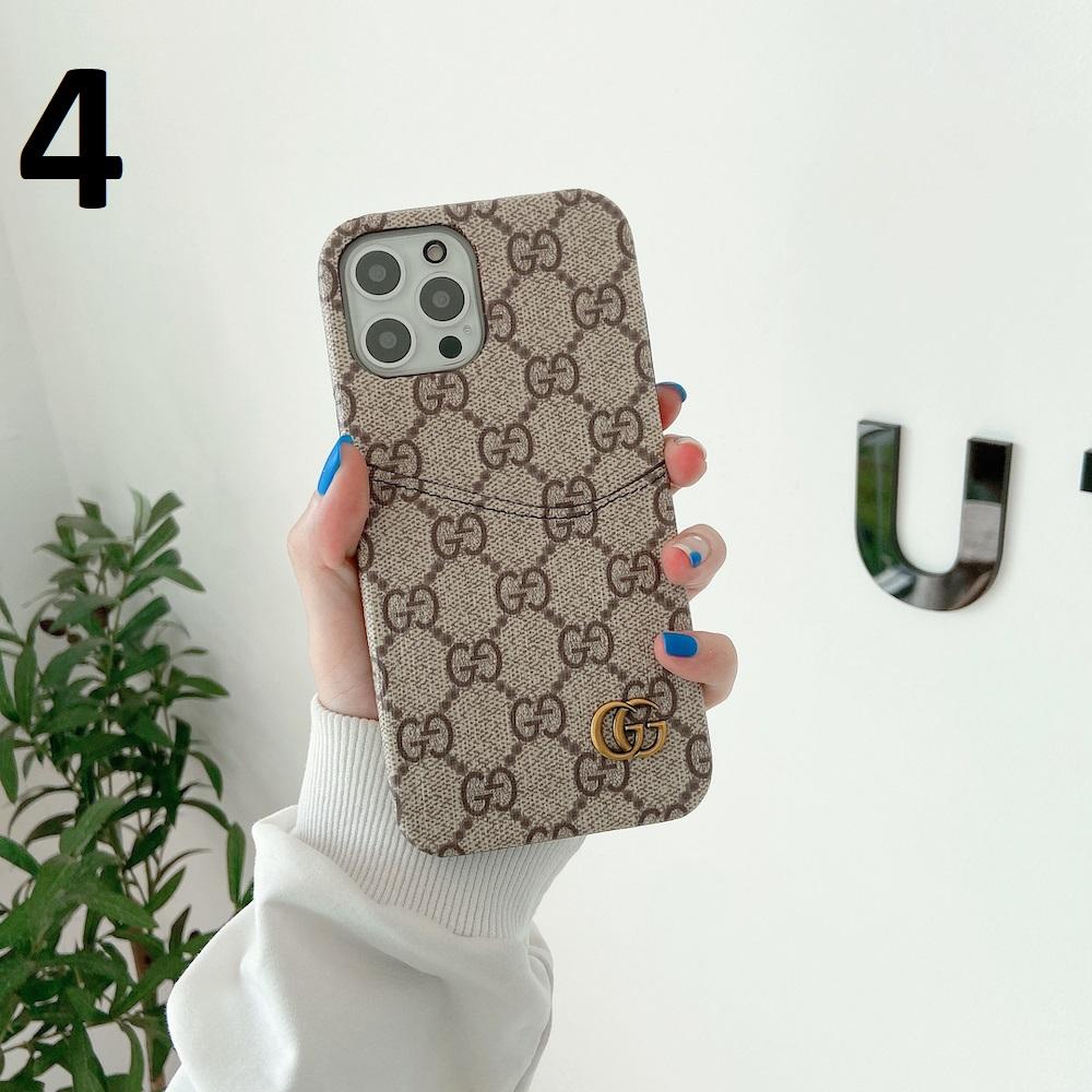 Tunde Store Gucci Phone Case With Card Holder For iPhone 15
