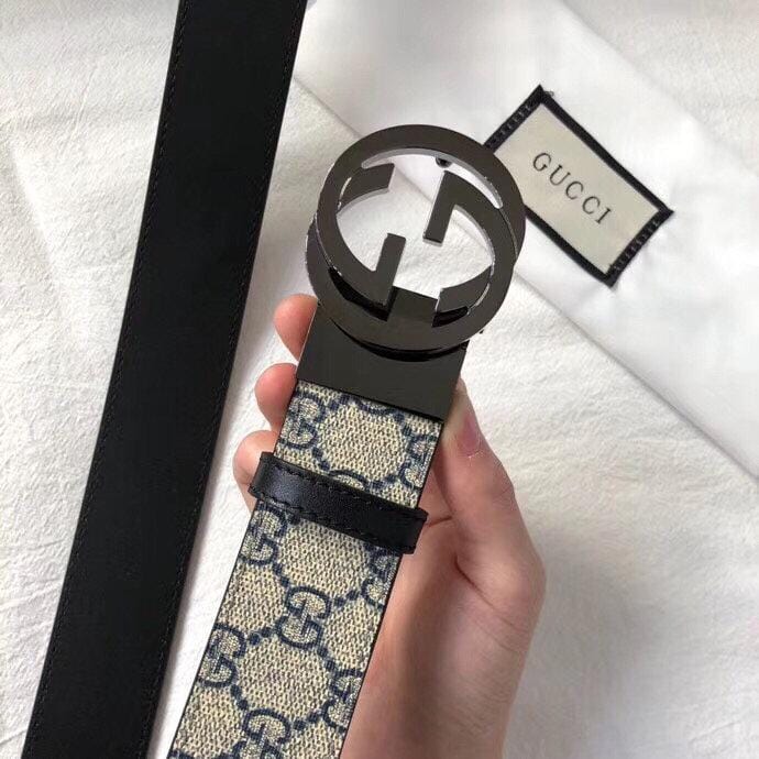 Tunde Store Gucci Signature Leather Belt for women
