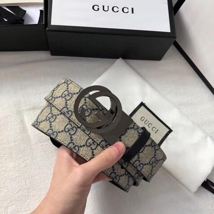 Tunde Store Gucci Signature Leather Belt for women