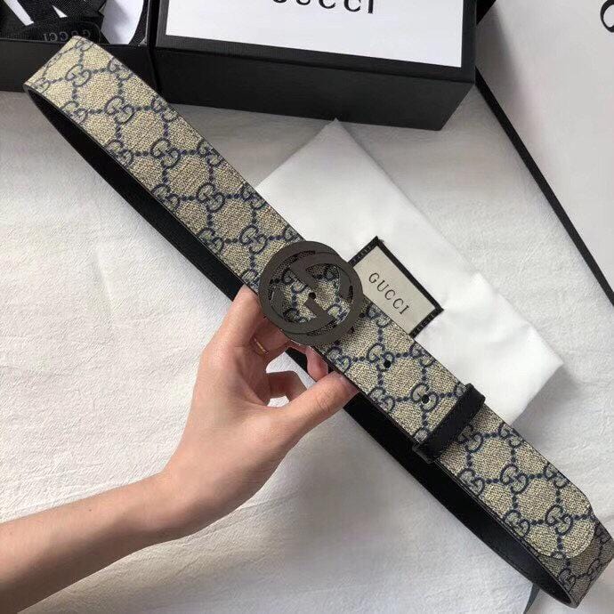 Tunde Store Gucci Signature Leather Belt for women