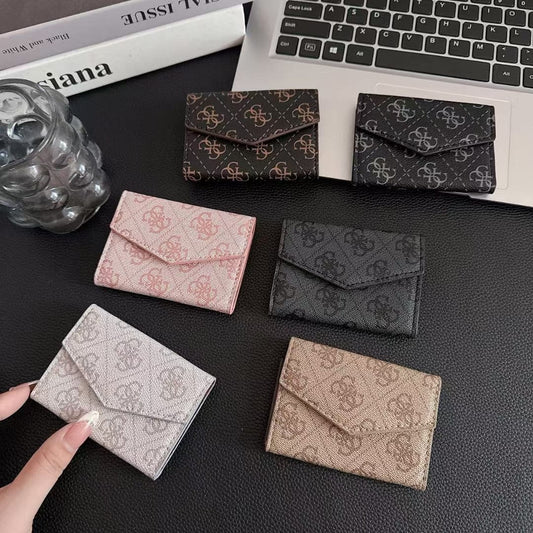 Tunde Store Guess Monogram Cardholder Wallet