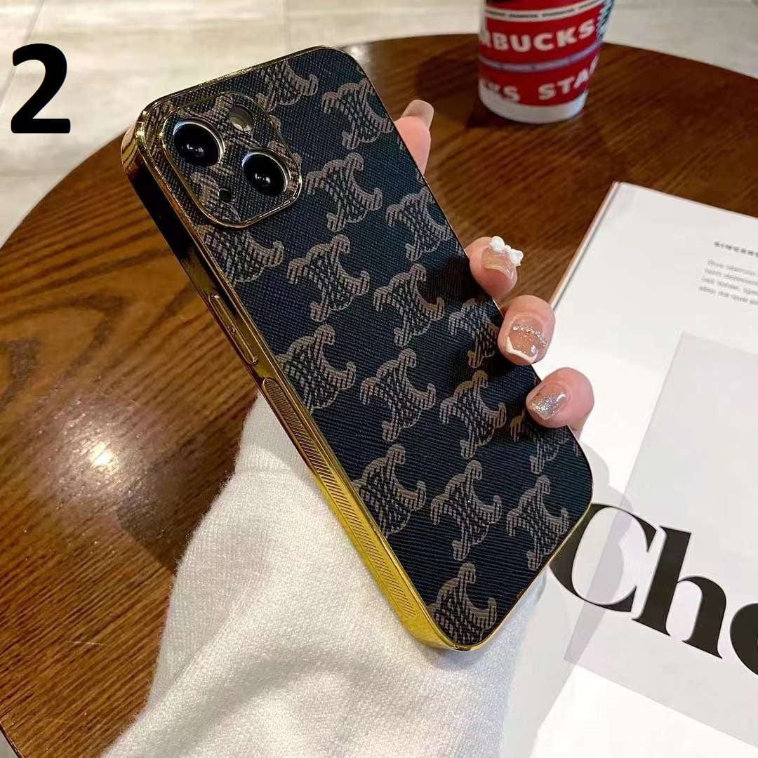 Tunde Store High End Leather Chanel iPhone Cases