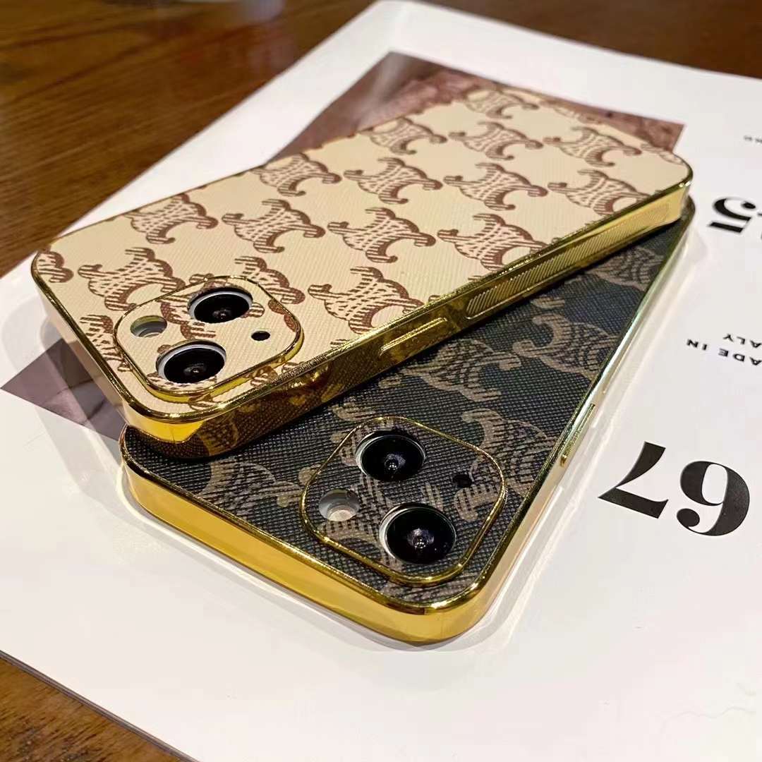 Tunde Store High End Leather Chanel iPhone Cases