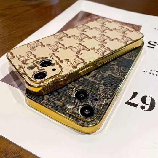 Tunde Store High End Leather Chanel iPhone Cases