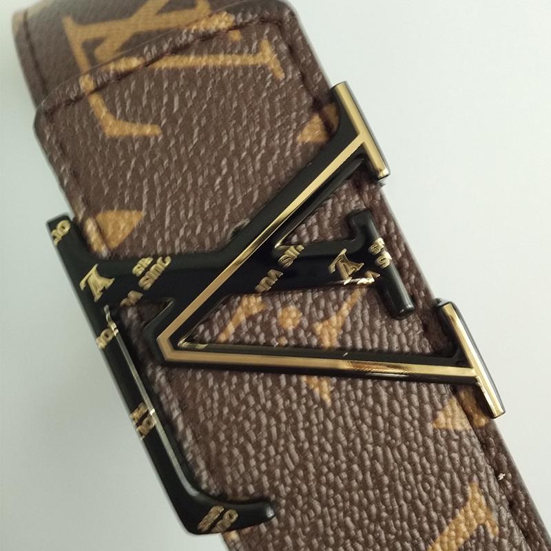 Tunde Store High Fashion Leather Louis Vuitton Belt for men