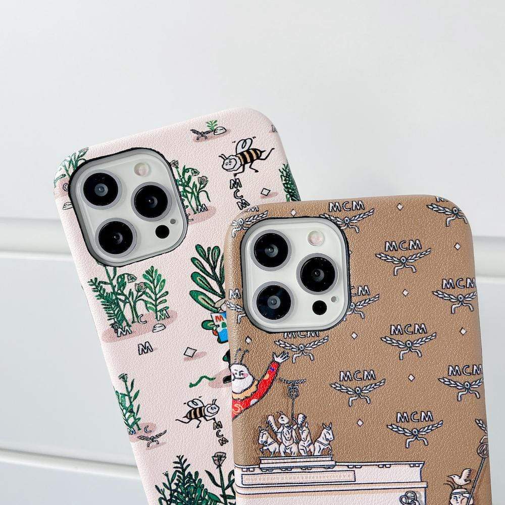 Tunde Store Leather Hermes Iphone Cases - Phone Covers