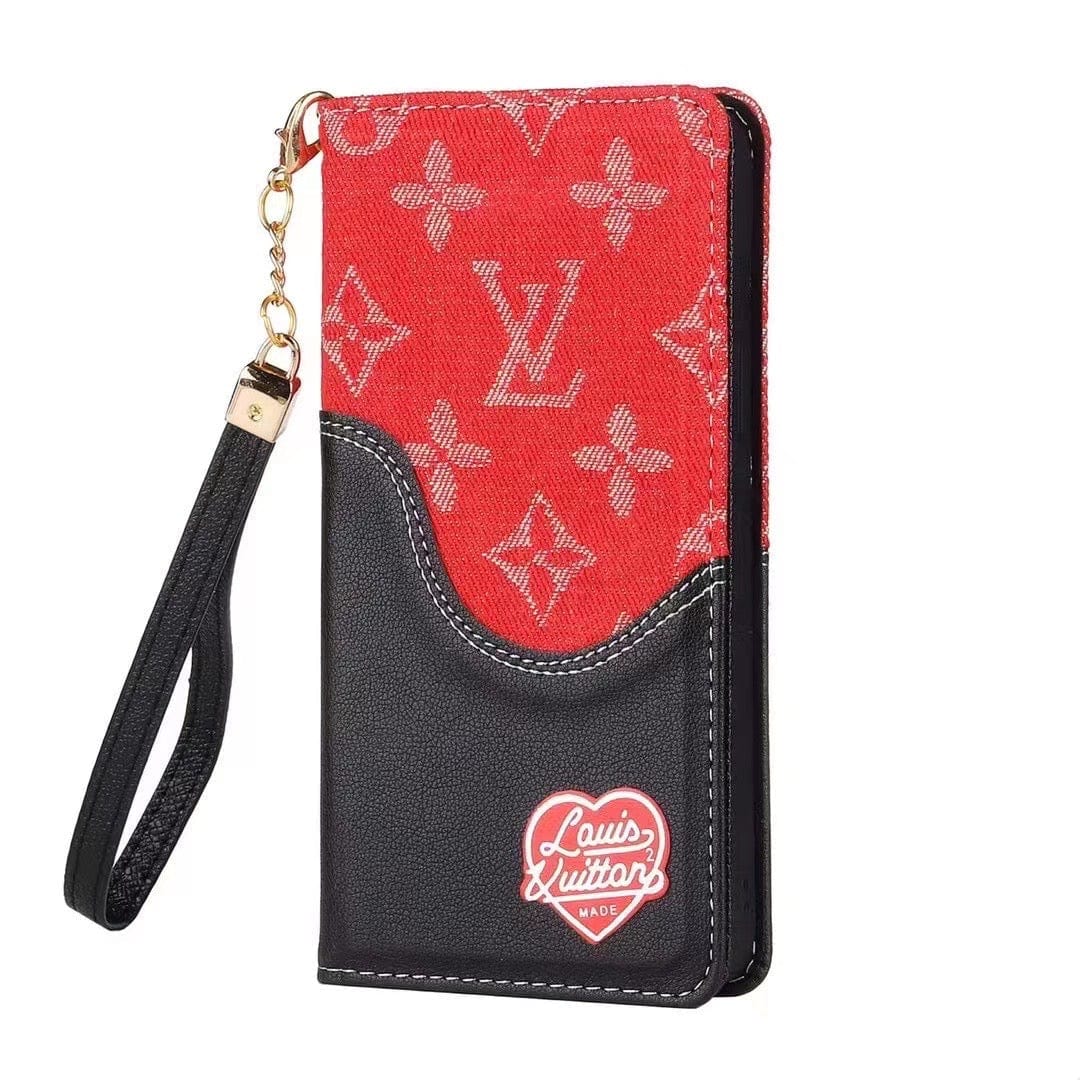 Tunde Store Leather Louis Vuitton Folio iPhone Cases