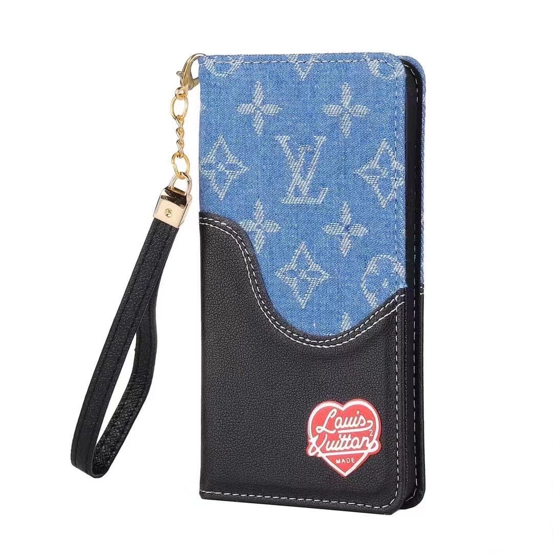 Tunde Store Leather Louis Vuitton Folio iPhone Cases