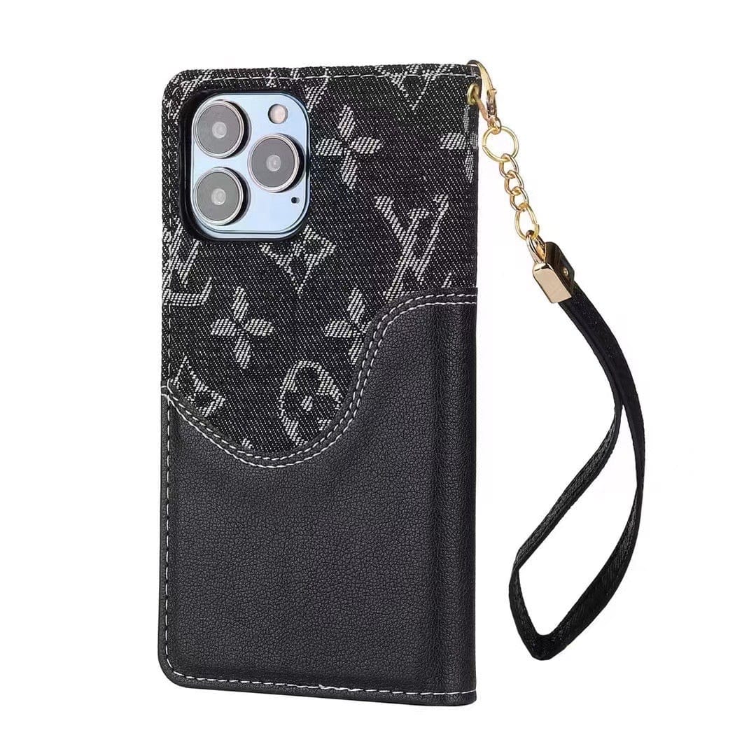 Tunde Store Leather Louis Vuitton Folio iPhone Cases