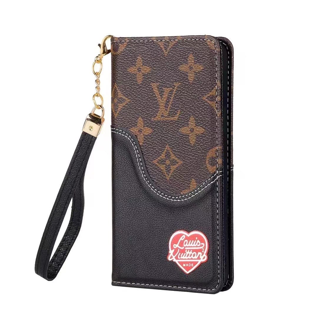 Tunde Store Leather Louis Vuitton Folio iPhone Cases