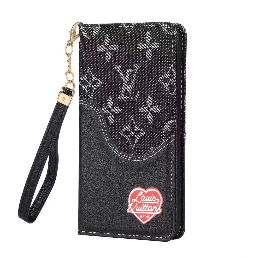 Tunde Store Leather Louis Vuitton Folio iPhone Cases