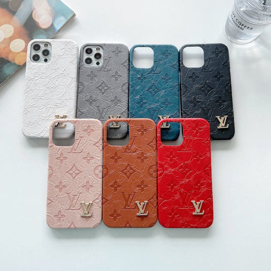 Tunde Store Leather Louis Vuitton iPhone 15 Cases