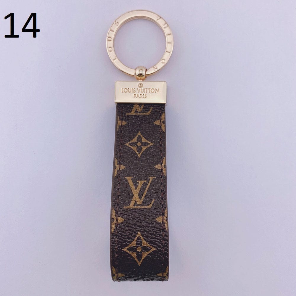 Tunde Store Leather Louis Vuitton Keychain