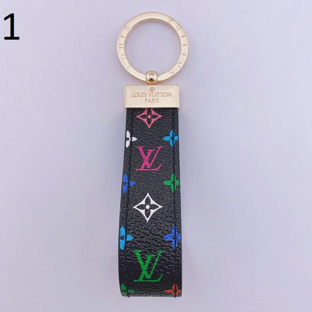 Tunde Store Leather Louis Vuitton Keychain