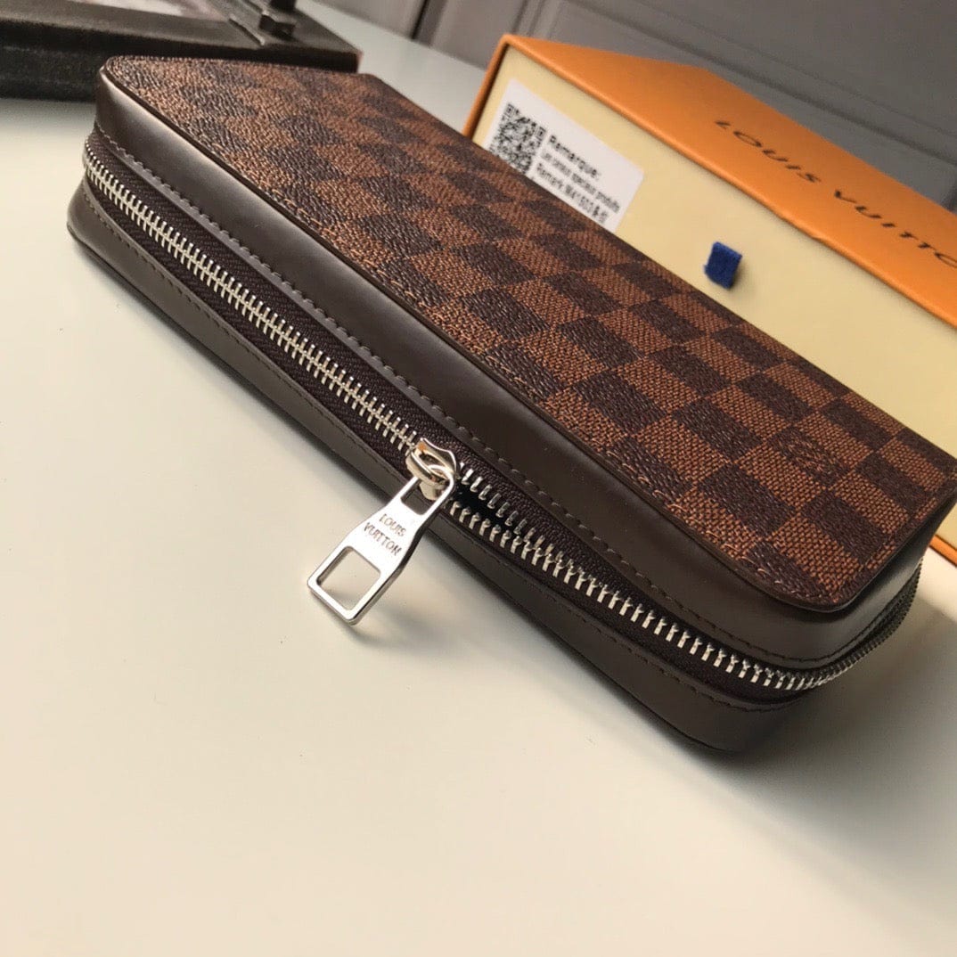Tunde Store Leather Louis Vuitton Monogram Wallet