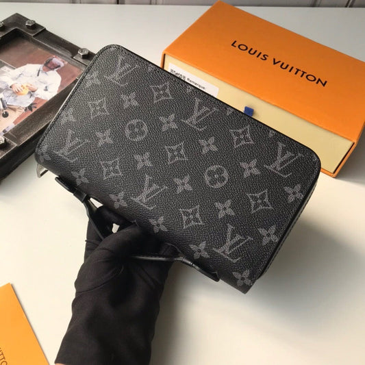 Tunde Store Leather Louis Vuitton Monogram Wallet