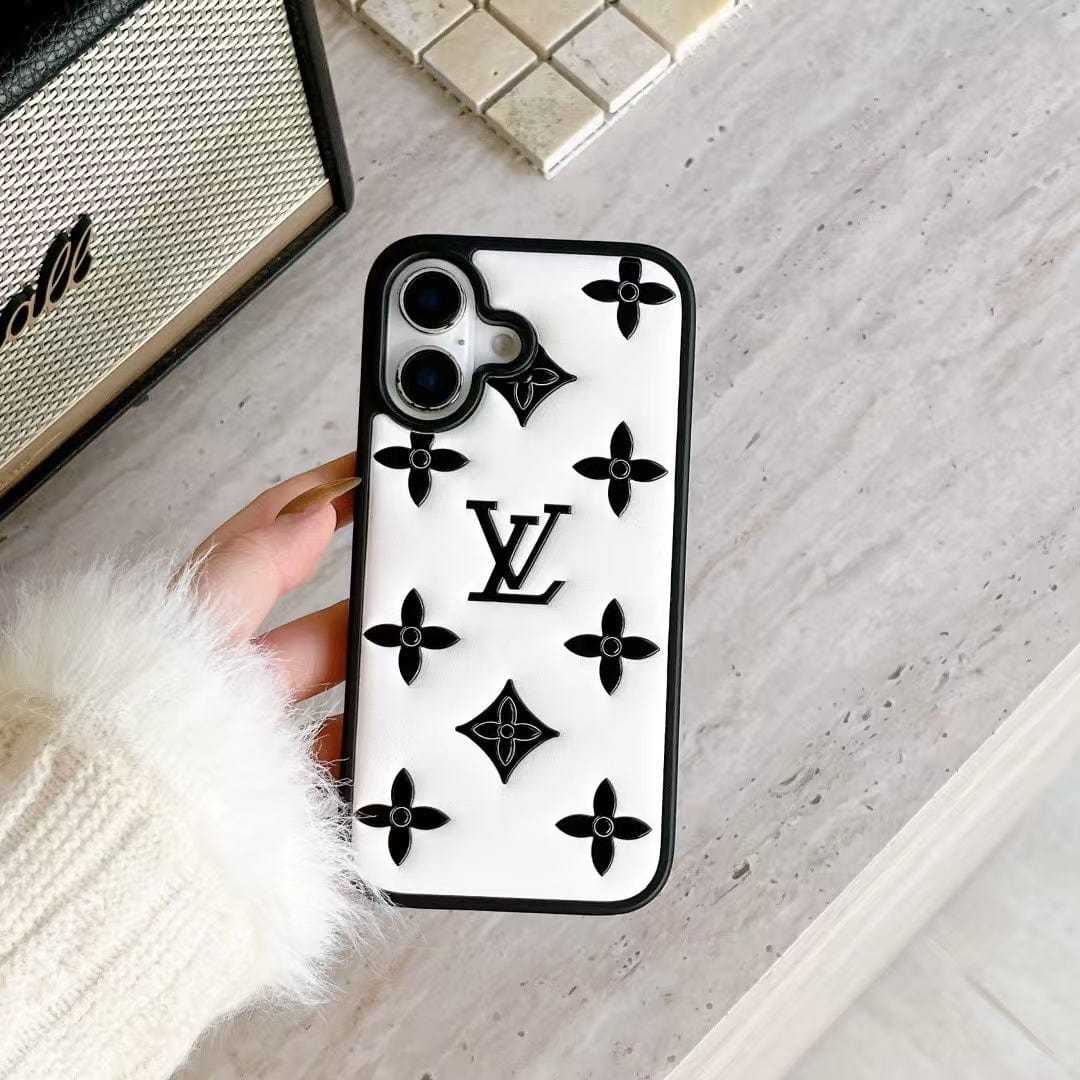 Tunde Store Louis Vuitton 3D Quilted Monogram Leather iPhone Case