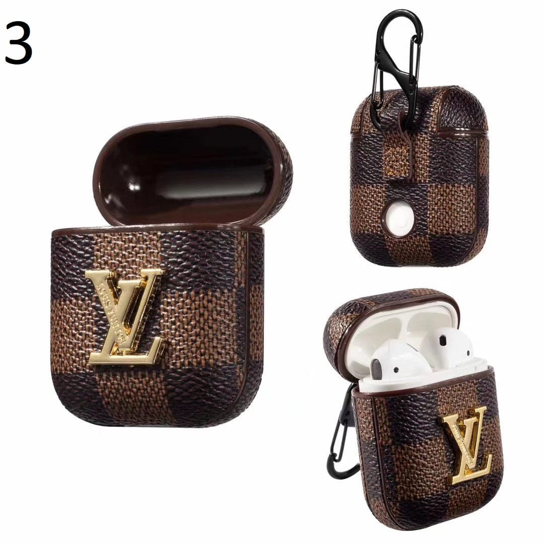 Tunde Store Louis Vuitton And Gucci Airpods 3 Case | Airpods 1 & 2 leather case
