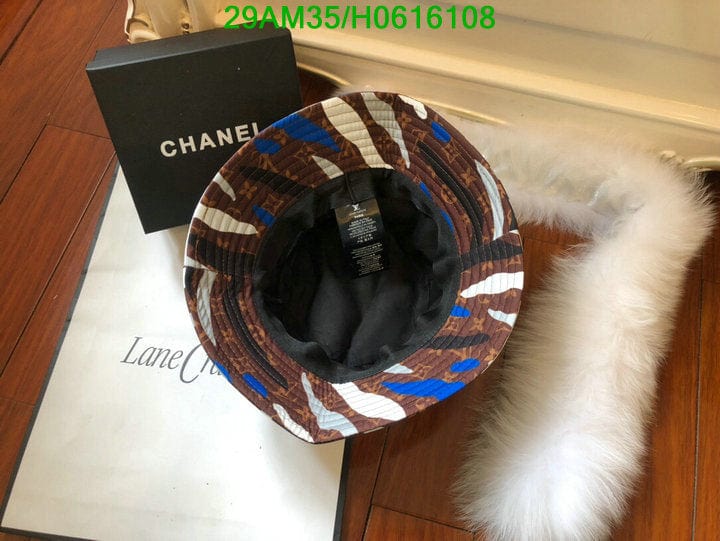 Tunde Store Louis Vuitton Brown Monogram Cowhide Bucket Hat