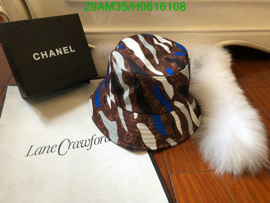 Tunde Store Louis Vuitton Brown Monogram Cowhide Bucket Hat