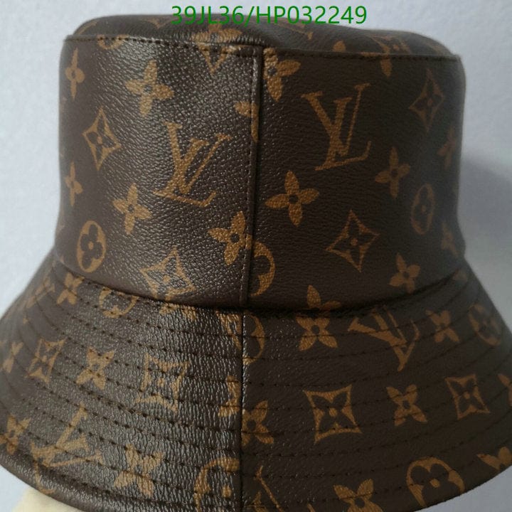 Tunde Store Louis Vuitton Brown Monogram Leather Bucket Hat