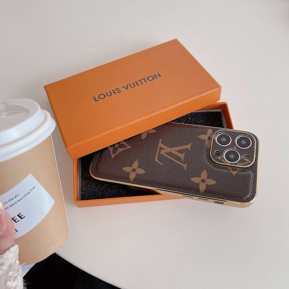 Tunde Store Louis Vuitton Cases for iPhone 11, 12, 13, and 14 Pro Max - Fashion Flair