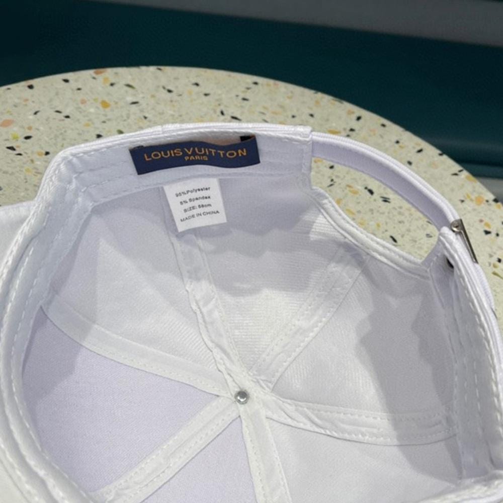 Tunde Store Louis Vuitton Classic White Monogram Cap for Men | Men Cap's