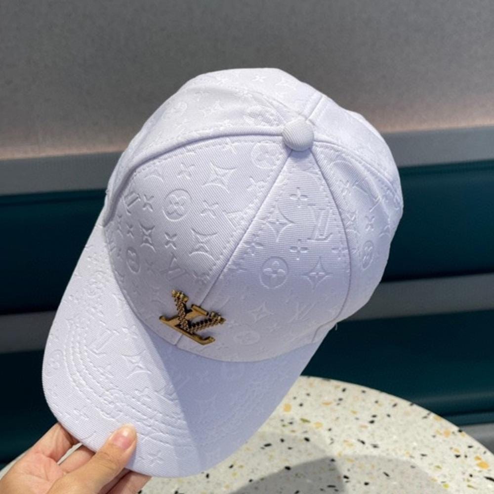 Tunde Store Louis Vuitton Classic White Monogram Cap for Men | Men Cap's