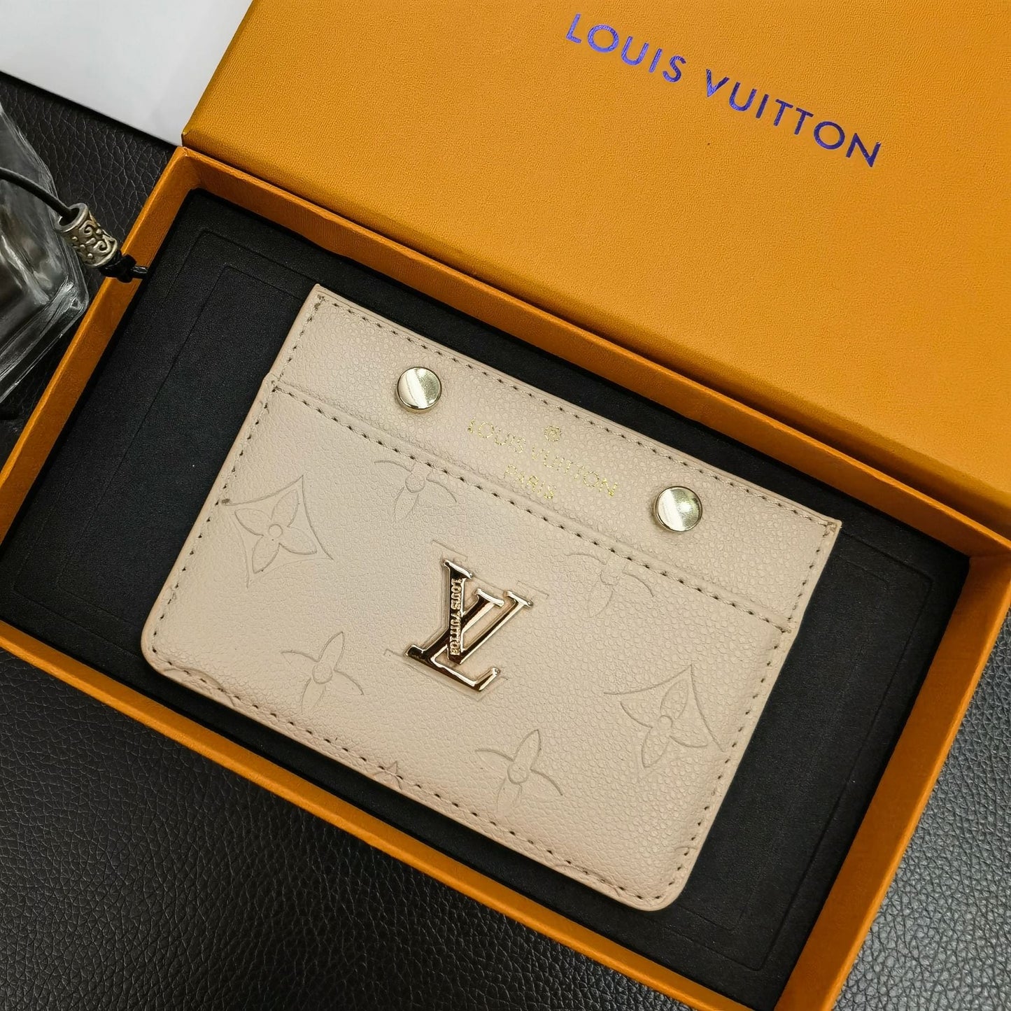 Tunde Store Louis Vuitton Colorful Leather Card Holder Wallet