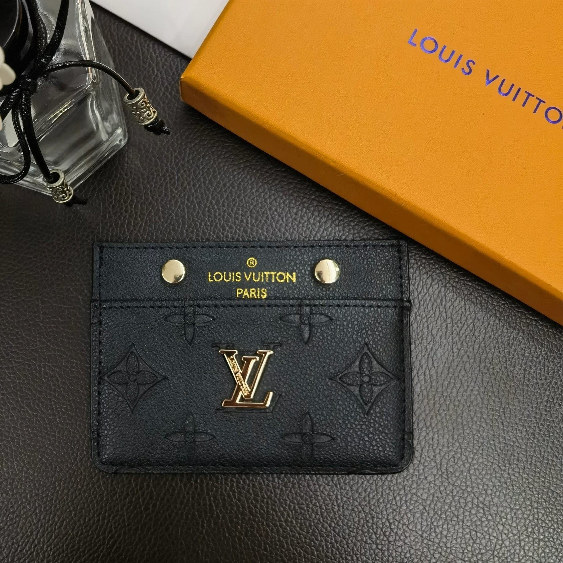 Tunde Store Louis Vuitton Colorful Leather Card Holder Wallet