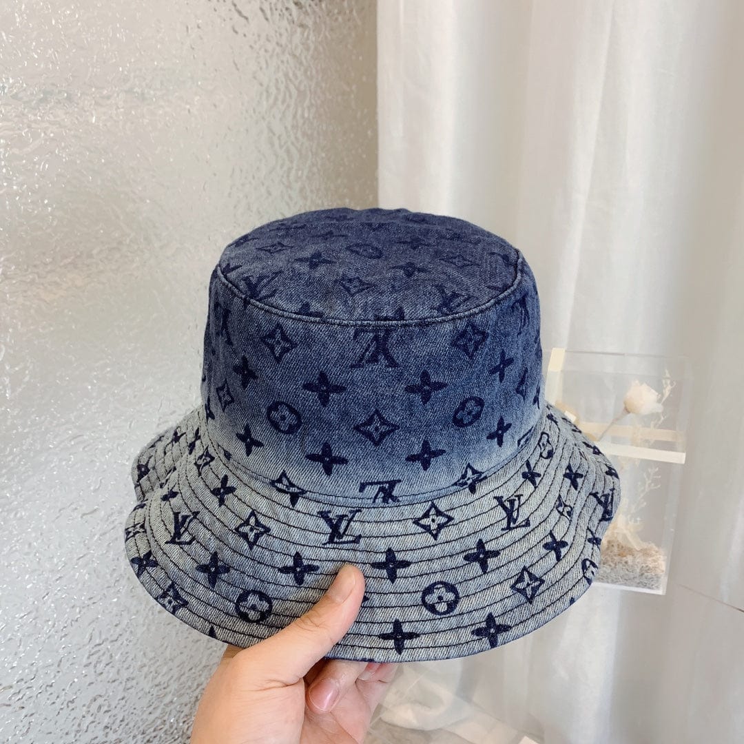 Tunde Store Louis Vuitton Denim Monogram Bucket Hat