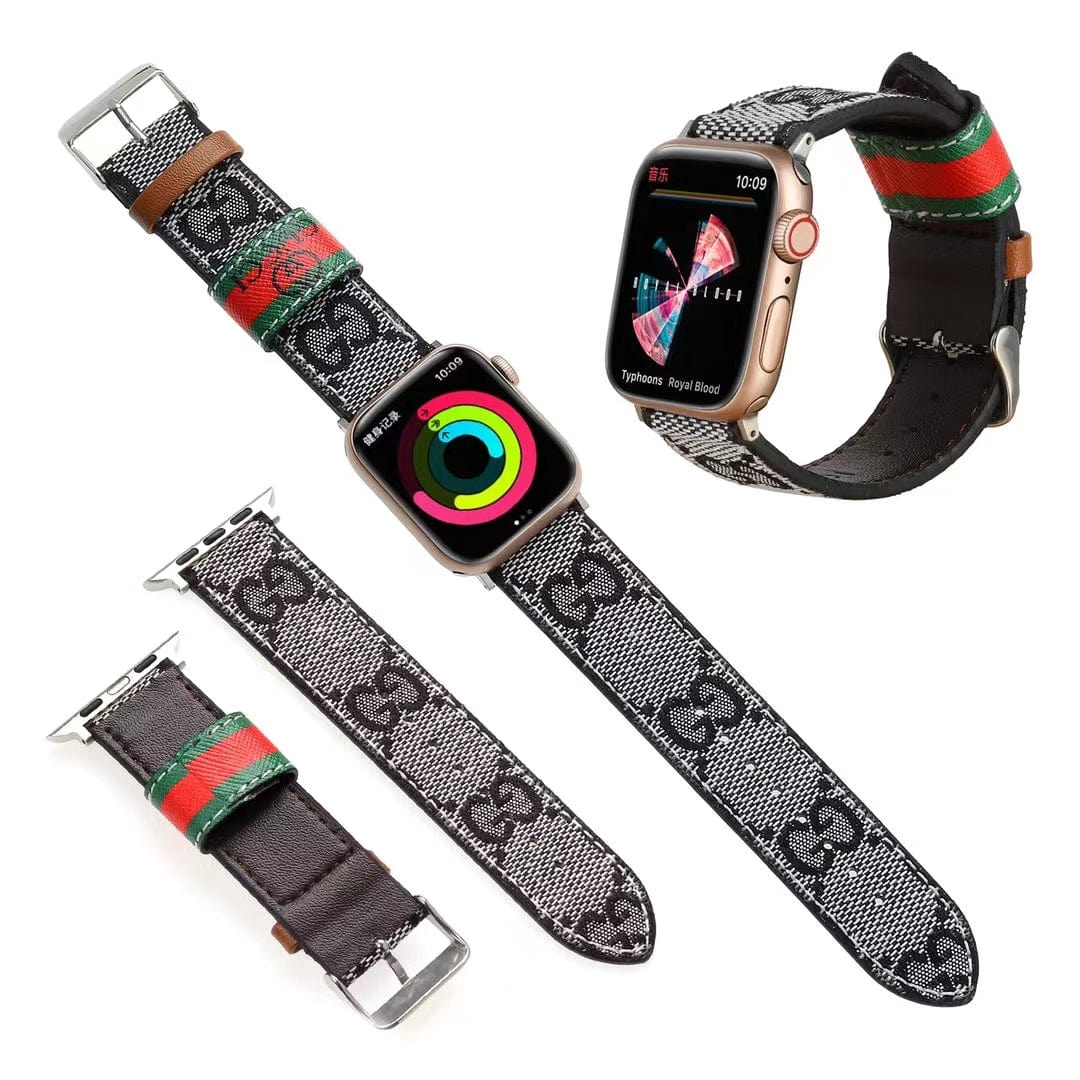 Tunde Store Louis Vuitton Durable Leather Watch Band 38/40/41/42/44/45/49 mm