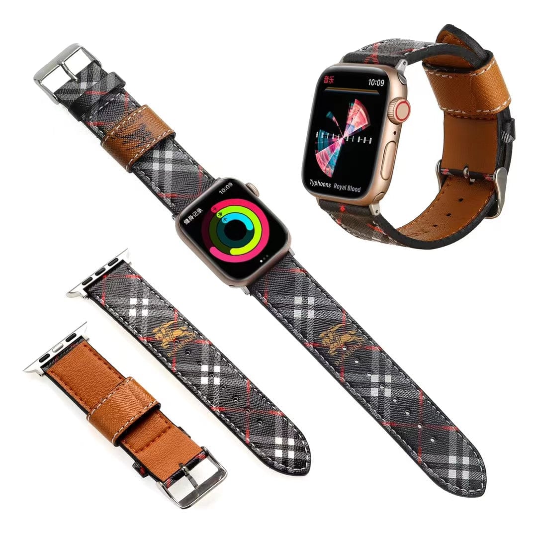 Tunde Store Louis Vuitton Durable Leather Watch Band 38/40/41/42/44/45/49 mm