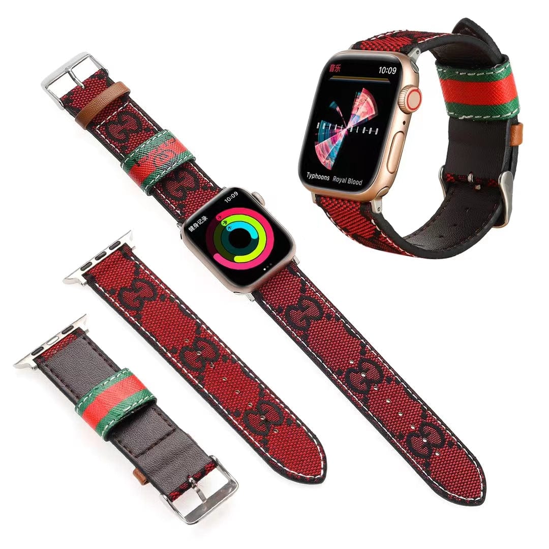 Tunde Store Louis Vuitton Durable Leather Watch Band 38/40/41/42/44/45/49 mm