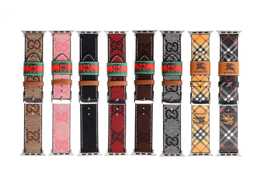 Tunde Store Louis Vuitton Durable Leather Watch Band 38/40/41/42/44/45/49 mm