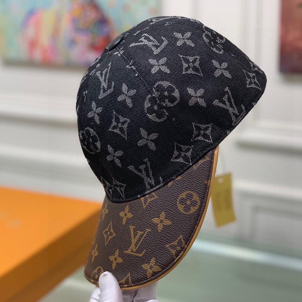 Tunde Store Louis Vuitton Elegant Black and Brown - Classic Louis Vuitton Style Cap