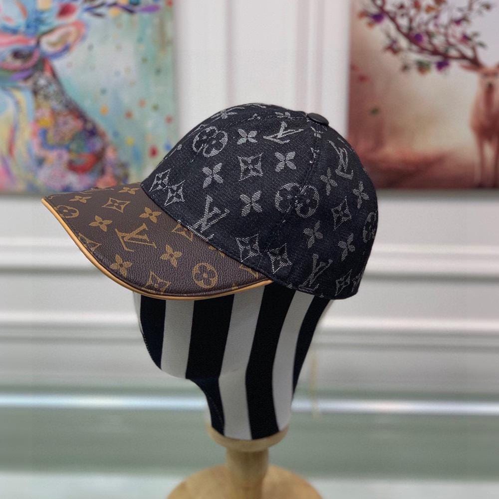 Tunde Store Louis Vuitton Elegant Black and Brown - Classic Louis Vuitton Style Cap