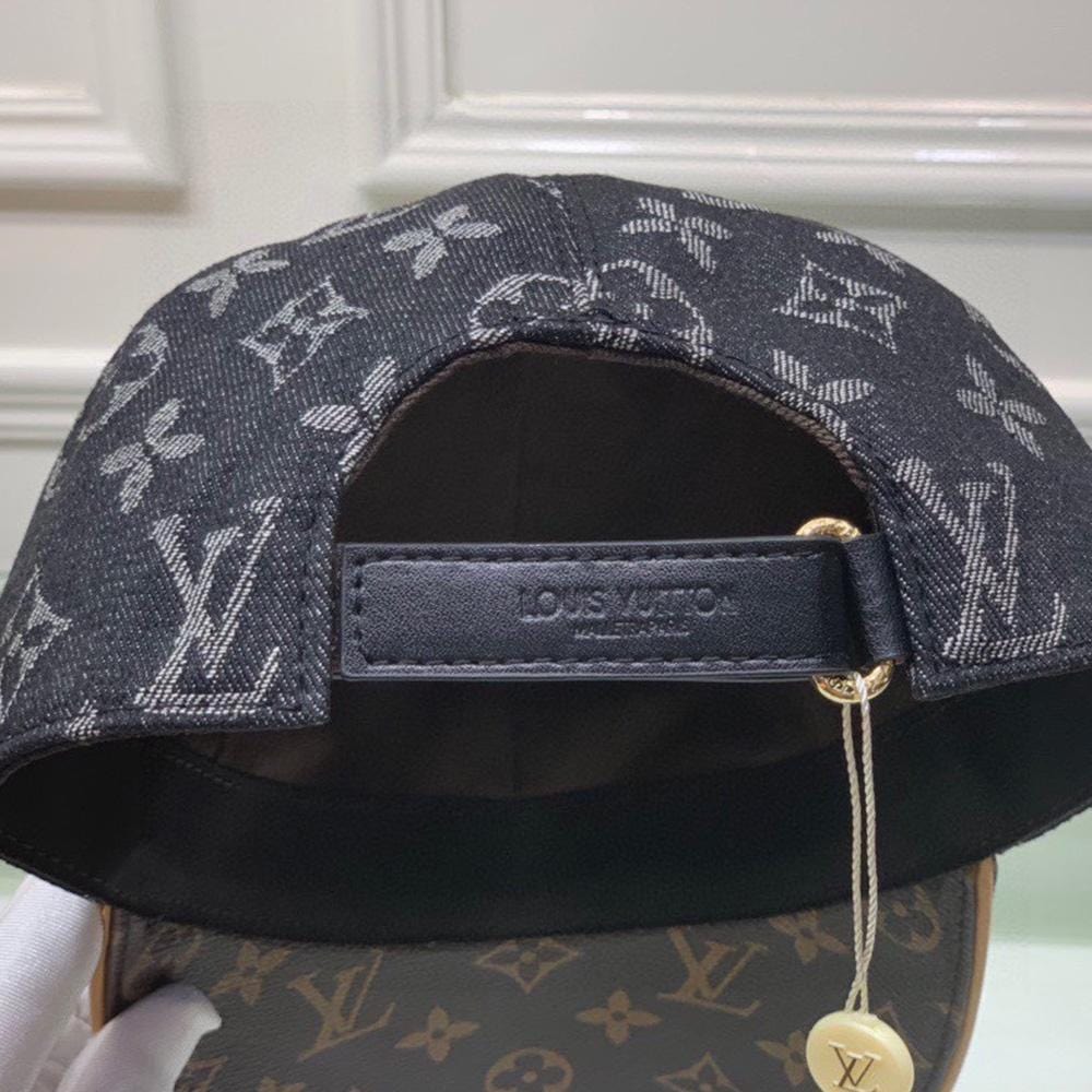 Tunde Store Louis Vuitton Elegant Black and Brown - Classic Louis Vuitton Style Cap