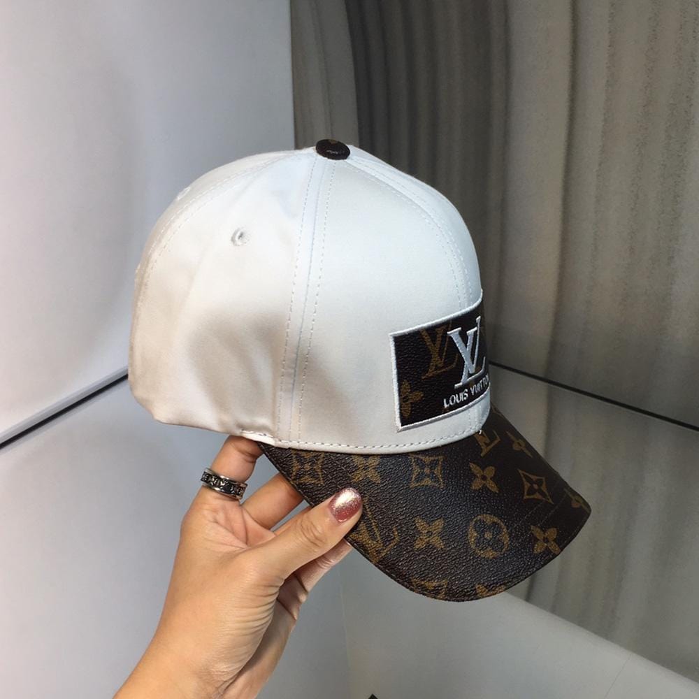 Tunde Store Louis Vuitton Elegant White & Brown Cap for Men | Men Cap's