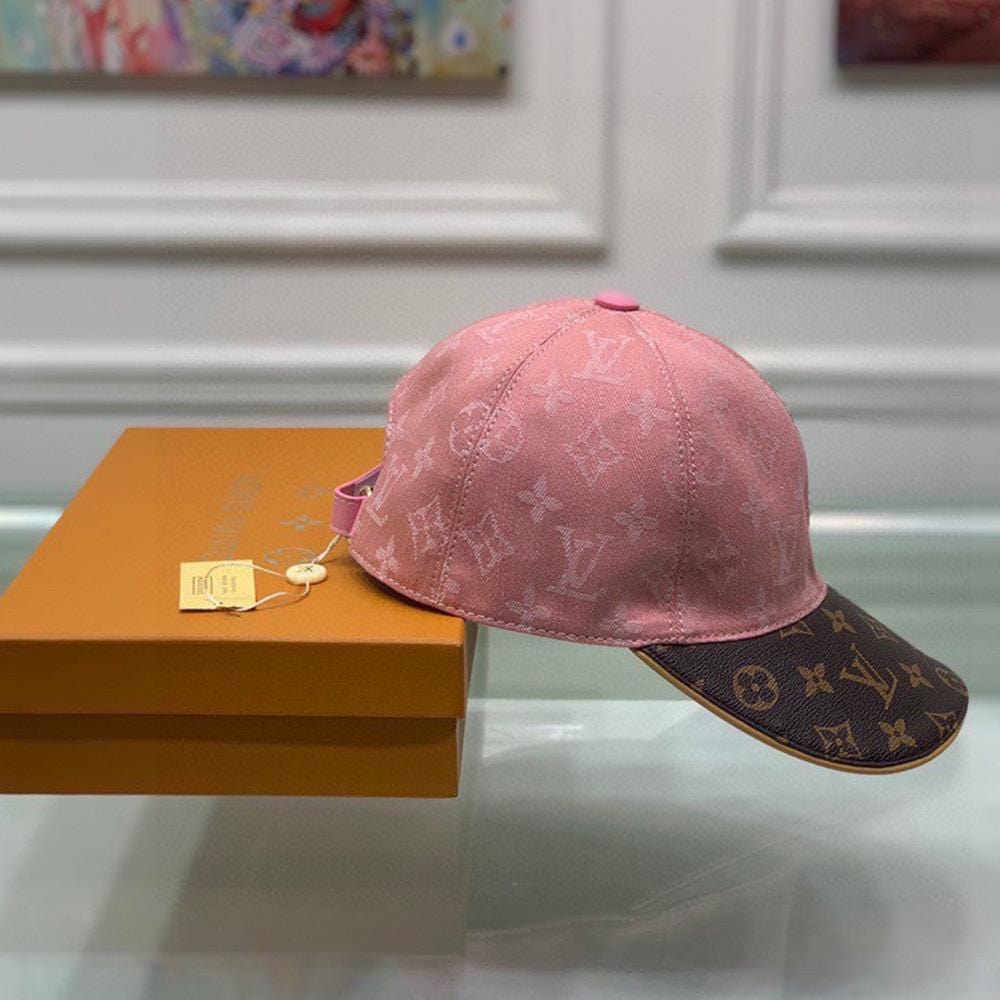Tunde Store Louis Vuitton Elite Pink & Brown Cap | Cap for Men