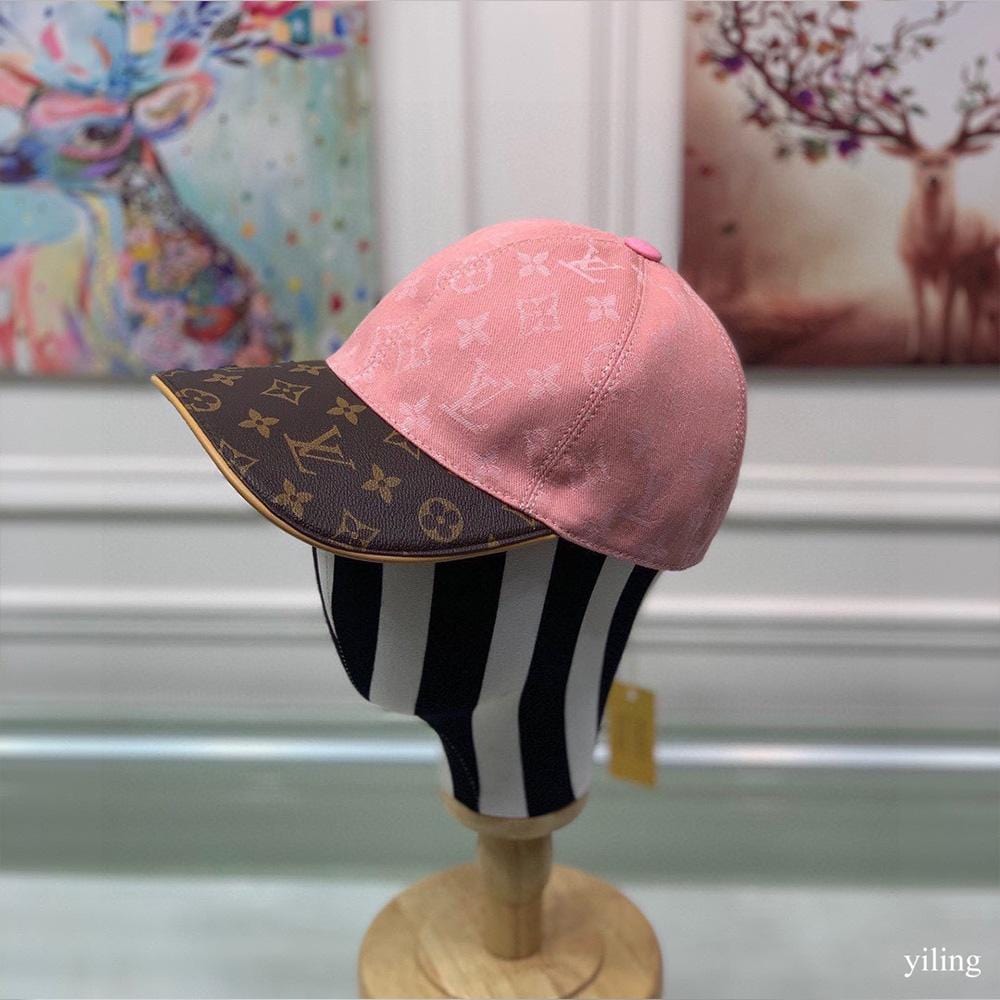 Tunde Store Louis Vuitton Elite Pink & Brown Cap | Cap for Men