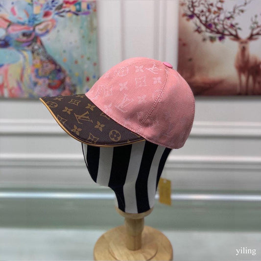 Tunde Store Louis Vuitton Elite Pink & Brown Cap | Cap for Men