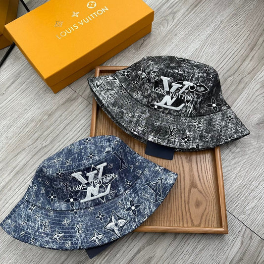 Tunde Store Louis Vuitton Fabric Bucket Hat for Men and Women