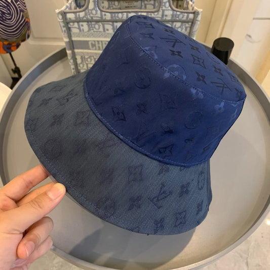 Tunde Store Louis Vuitton Gradient Monogram Denim Bucket Hat