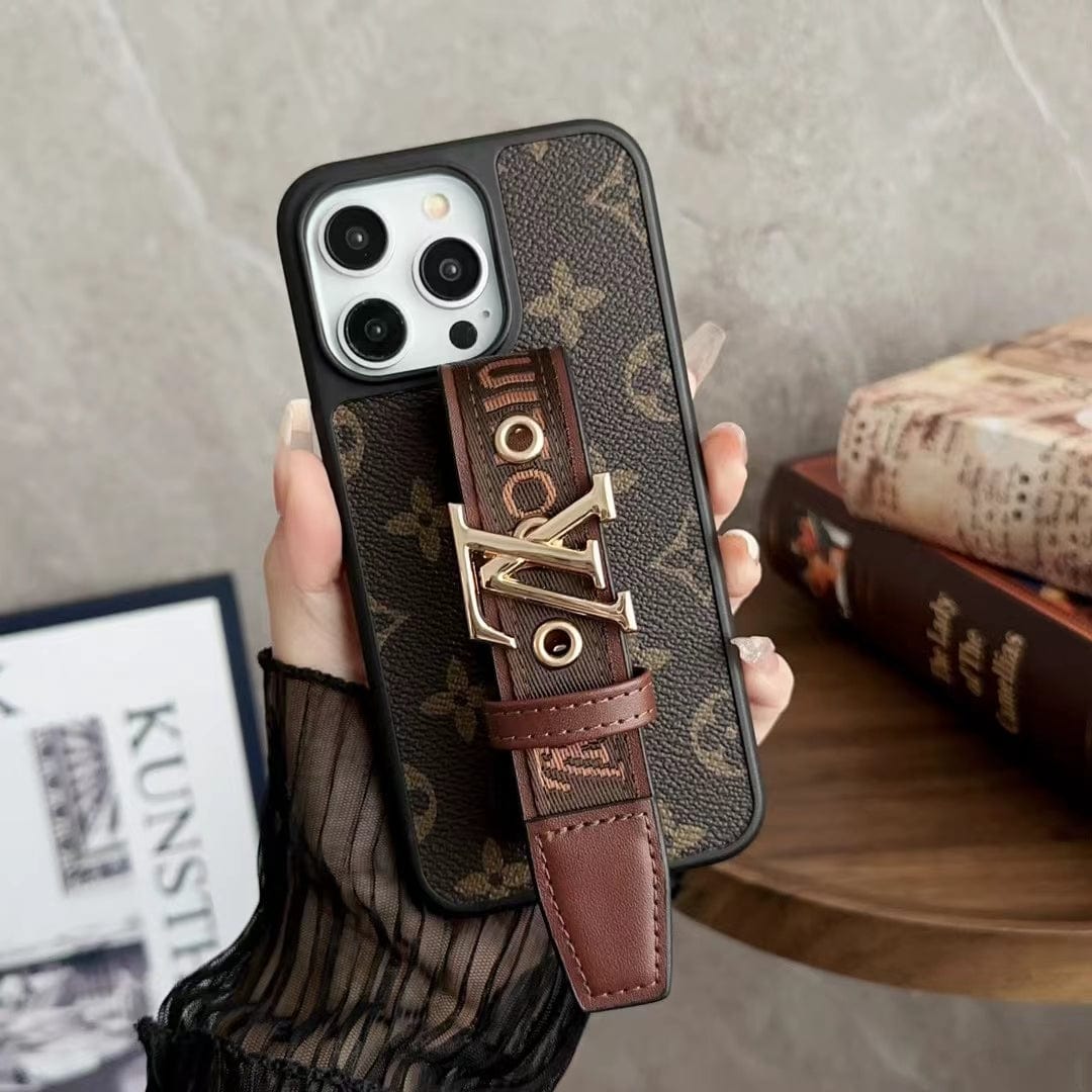 Tunde Store Louis Vuitton & Gucci with Handle Designer iPhone Cases