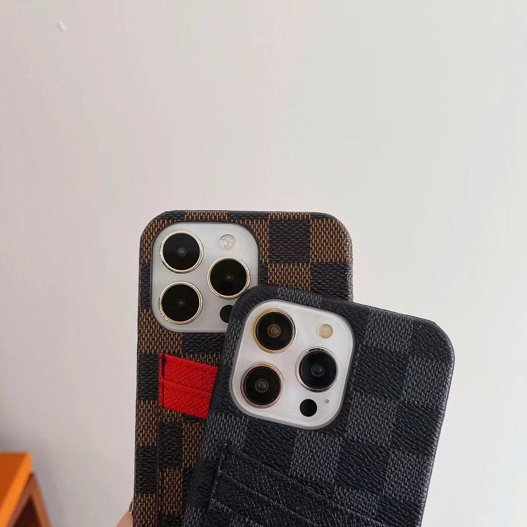 Tunde Store Louis Vuitton iPhone 15 Cover Case With Credit Card Slot