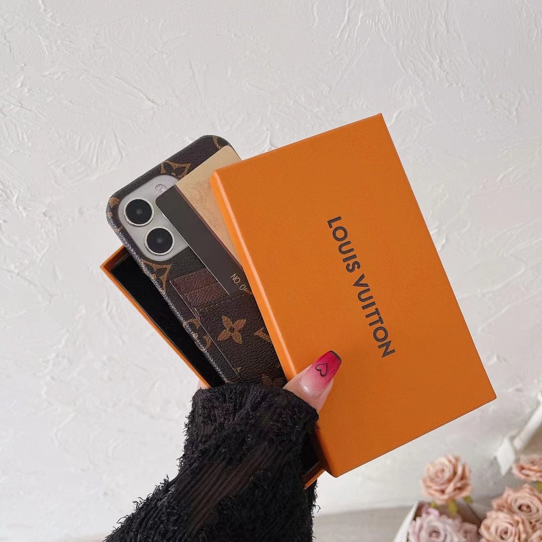 Tunde Store Louis Vuitton iPhone 15 Cover Case With Credit Card Slot